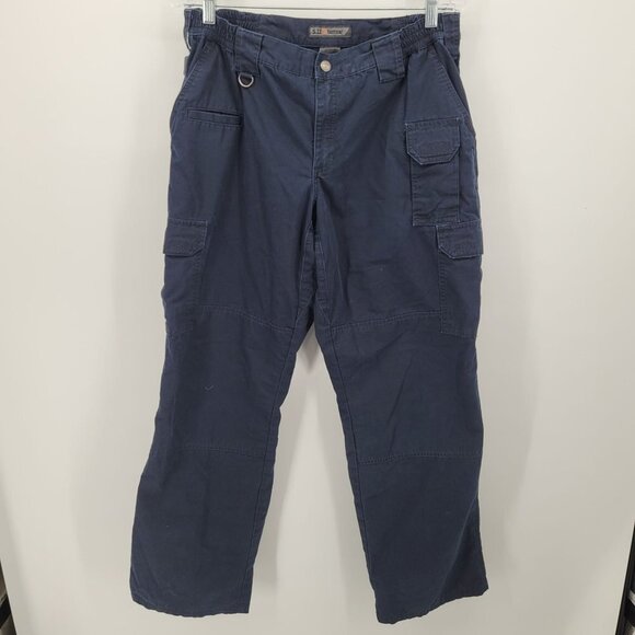 5 11 tactical Womens 16 Taclite pro ripstop navy blue 7 pocket cargo pants - Picture 8 of 8